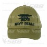 Berretto cotone ricamato Navy Seal