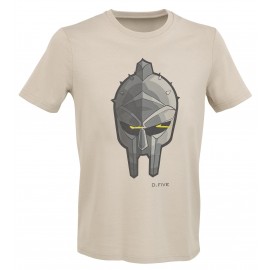 D.Five - T-Shirt con elmetto gladiatore