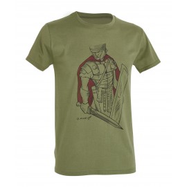 D.Five - T-Shirt con centurione romano