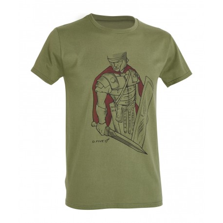 D.Five - T-Shirt con centurione romano