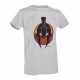 D.Five - T-Shirt con teschio ed elmo spartano