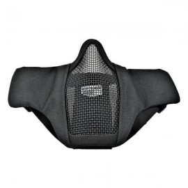 WO SPORT - MASCHERA CON GRIGLIA IN METALLO