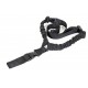 BLACK RIVER HIGH GRADE ONE-POINT SLING BLACK COLOR 100% NYLON