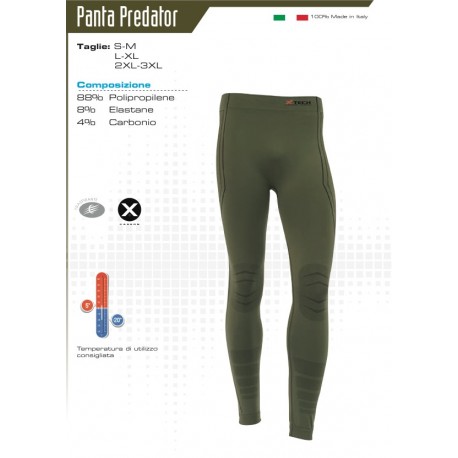 Xtech - Pantalone termico Predator