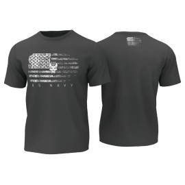 T-SHIRT ANTRACITE US NAVY