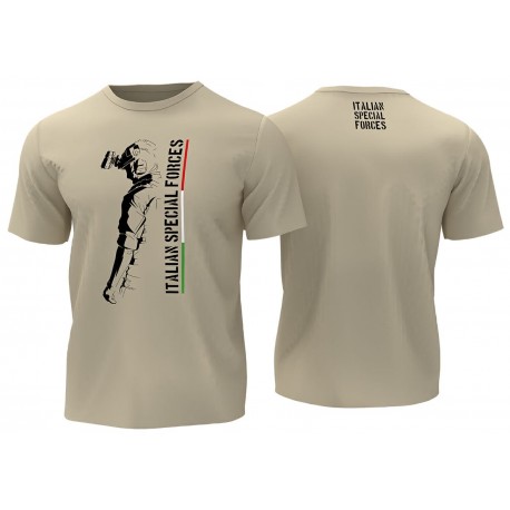 T-SHIRT ITALIAN SPECIAL FORCES KAKI